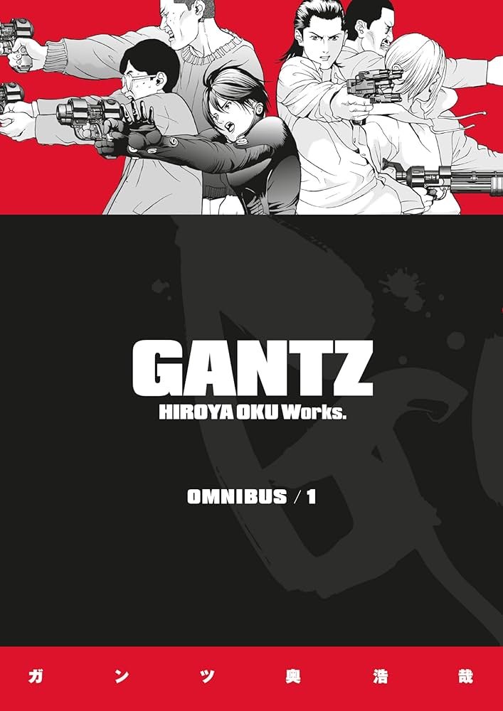 Manga Cover GANTZ Dark Manga Epic Story Personal Growth Inspiration