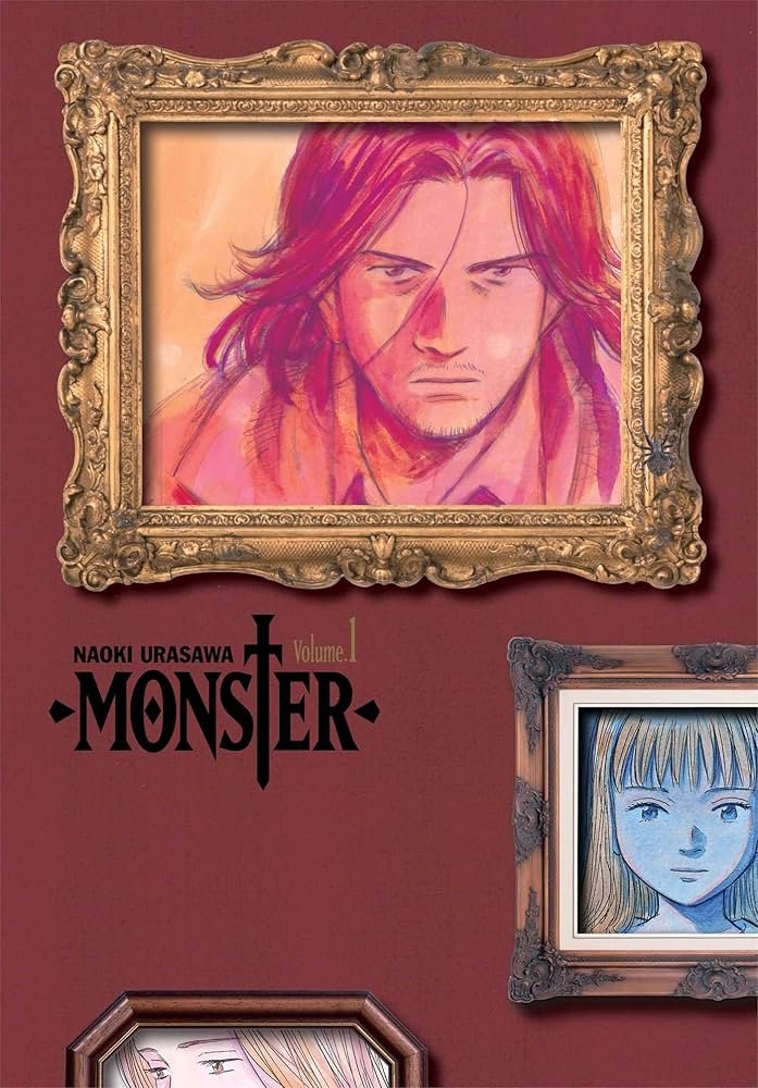 Manga Cover Monster Naoki Urasawa Dark Manga Epic Story Personal Growth Inspiration